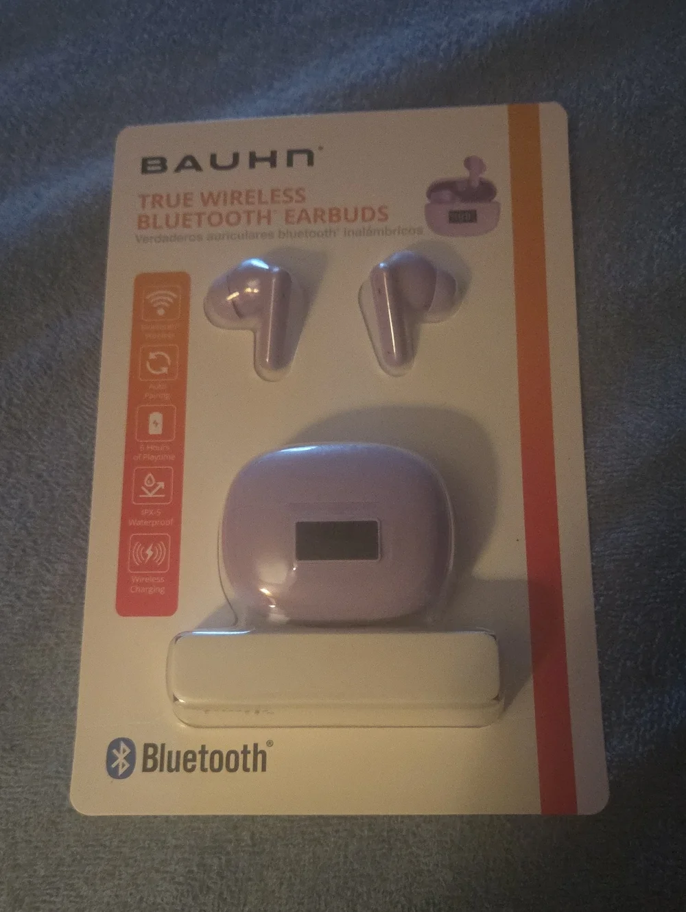 True Wireless Bluetooth Earbuds - Pink